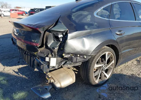 2021 Hyundai Sonata Sel Plus из США, поврежденный, VIN 5NPEJ4J2XMH086842